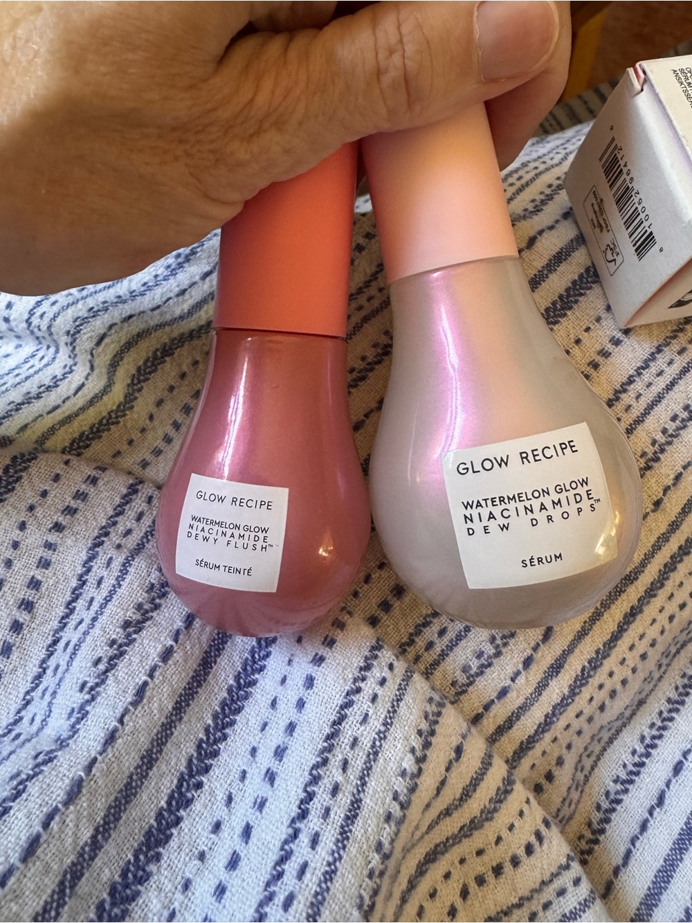 Glow Recipe Dewy Highlighter Duo — Pink & Pearl
